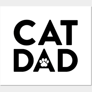 Cat Dad Posters and Art